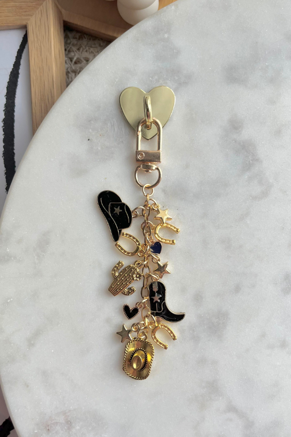 Cowgirl Chain, Cowboy Romance Chain, Kindle Charm, Kindle Charms, Kindle accessories, Ereader, ereader accessories, Cowgirl Merch, cowboy romance gift, book lover gift, bookish, ereader, ereader accessories, gift for readers, gifts for her, bookish gifts