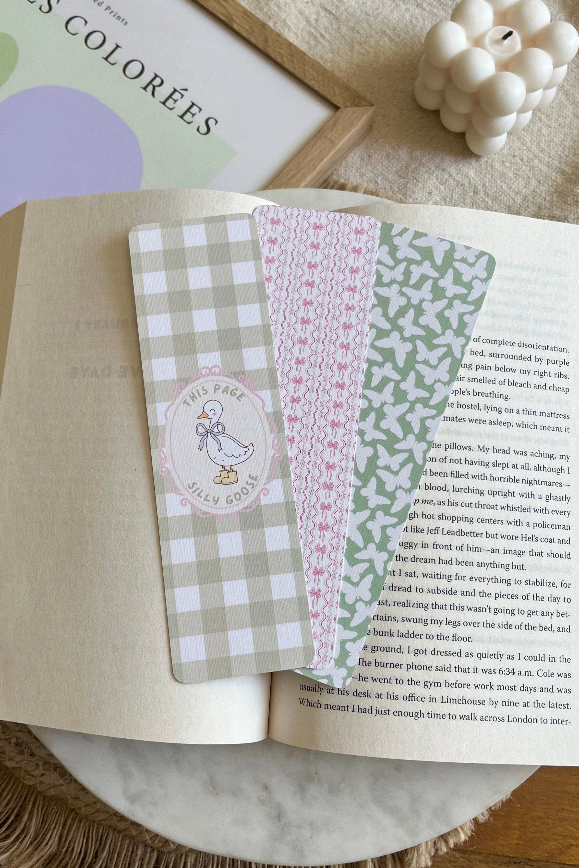 Book mark bundle, Double Sided Bookmark, Bookclub Bookmark, Pink bookmarks, Reader Gift, Cute Bookmark, gift for reader, bookmarks, book mark, bookish gift, book lover gift, linen bookmarks, bow bookmarks, floral bookmarks, sill goose bookmark, butterfly bookmark